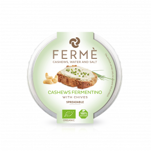 FERMENTINO FERME SPREADABLE - FERMENTED NUTS (3 INGREDIENTS) CHIVES